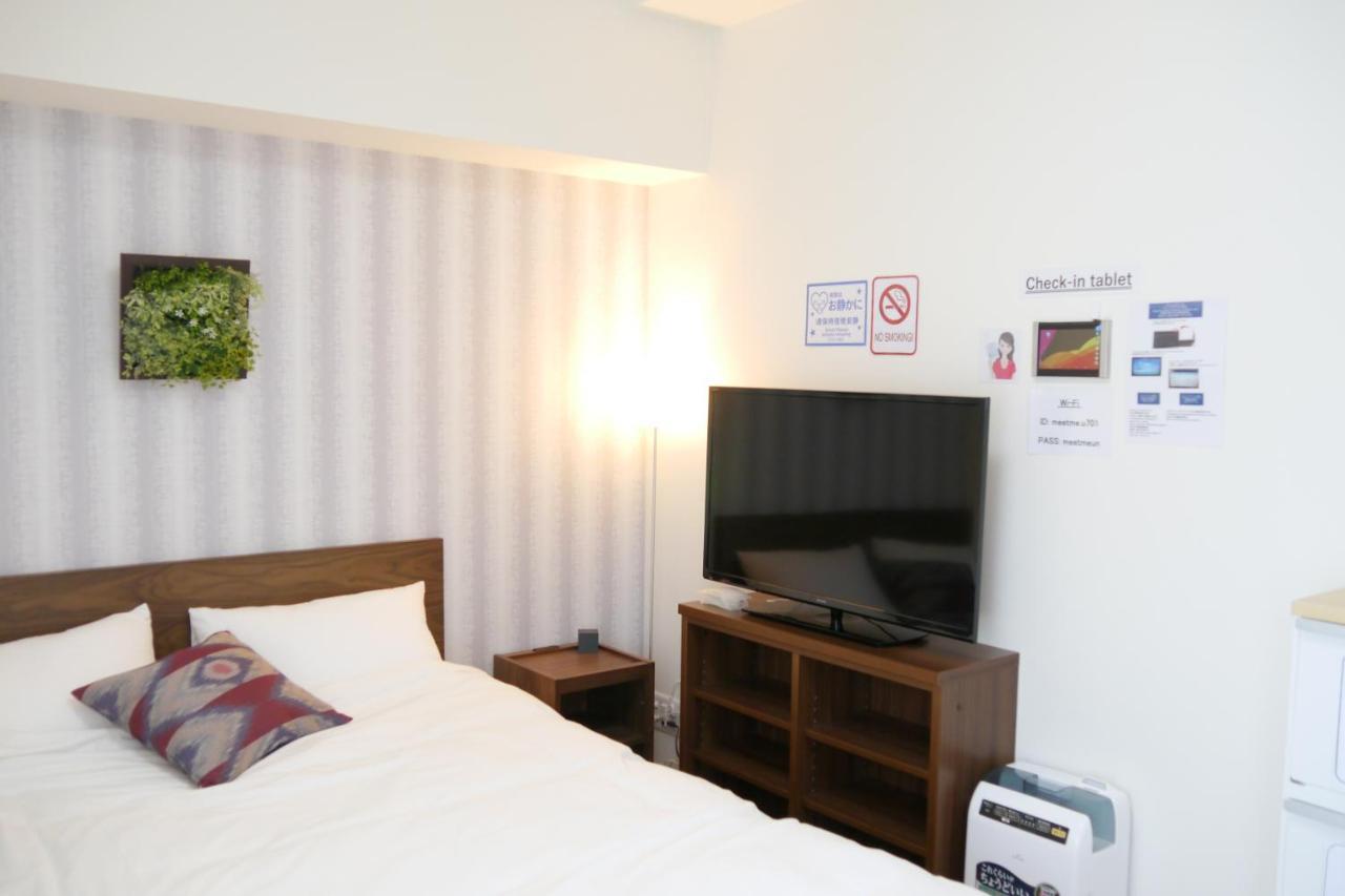 Meet Me Umeda Nishi Aparthotel Osaka Ngoại thất bức ảnh
