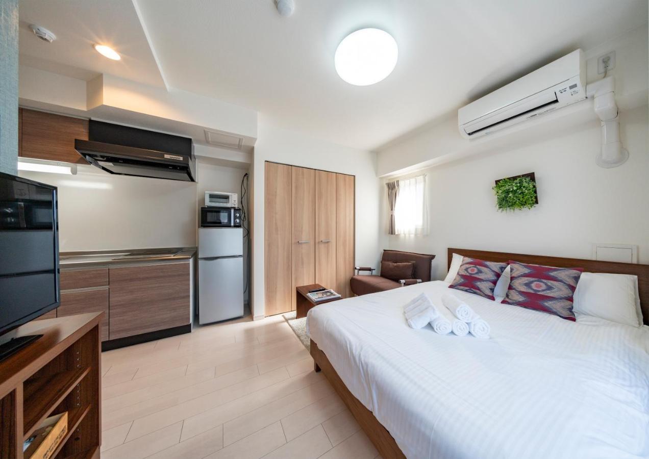 Meet Me Umeda Nishi Aparthotel Osaka Ngoại thất bức ảnh